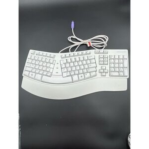 Microsoft Natural Keyboard Elite KU-0045 Ergonomic Wired USB White